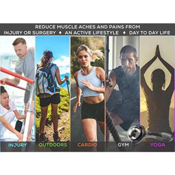 Sub·Zero Cryosphere Cold Massage Therapy Ball | Portable Fitness Ice Roller Ball for Pain Relief, Inflammation, Sprain, Spasm, Stiffness | Zero Mess Ice Cup Black Gray