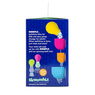 MOBI OOMPLZ Bath Toy Set for Toddlers | Safe Silicone Cups