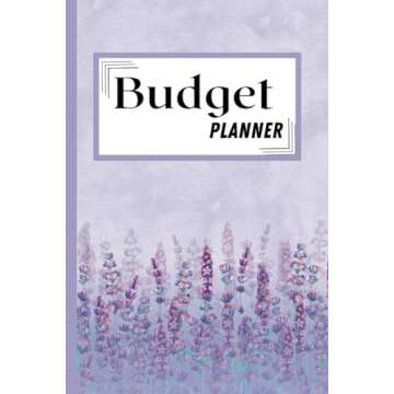 Purple Monthly Finances Budget Planner: Budgeting Workbook Undated 12 Month Tracker to Hit Your Fina...