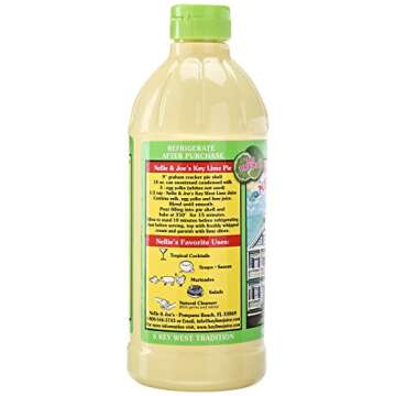 Nellie & Joe's, Key West Lime Juice, 16 Fl Oz Bottle