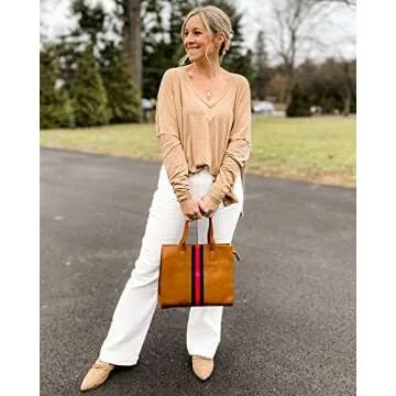 GRAPENT Women's High Waisted Wide Leg Pants Womens Pants for Work Business Casual Stretch Bootcut 70s Clothes for Women's Baggy Jeans Womens Jeans Size 10 Color Off White Size 8 Size 10