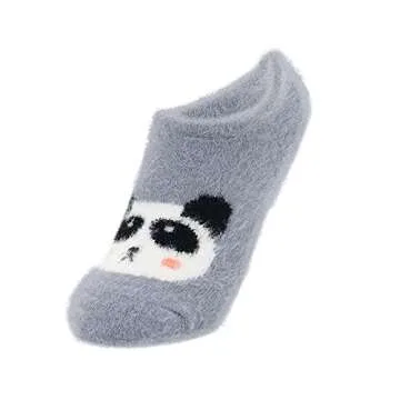 Zando Cozy Anti-Slip Fuzzy Socks with Cute Animal Designs