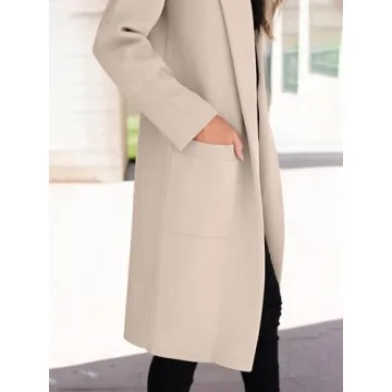 ANRABESS Cardigan Sweater Blazer for Women - Fall 2024