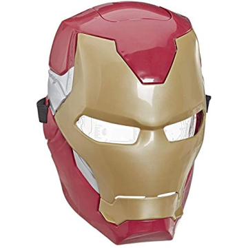Avengers Marvel Iron Man Flip FX Mask with Lights - Perfect for Kids