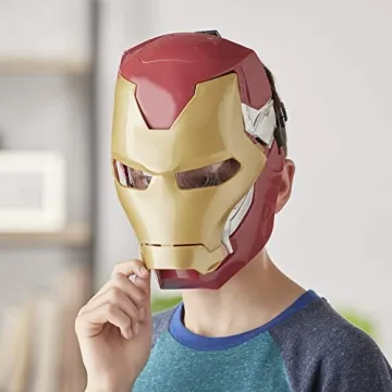 Iron Man Flip FX Mask with Light Effects for Kids