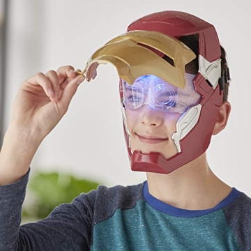 Iron Man Flip FX Mask with Light Effects for Kids