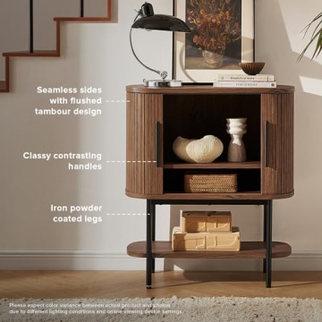 mopio Quin Storage Cabinet for Wine and Decor Storage