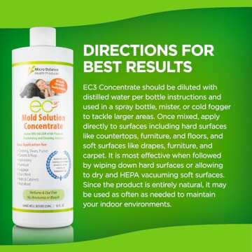 EC3 Concentrate: All-Purpose Cleaner, Eco-Friendly Formulation