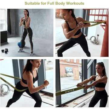 VEICK Resistance Bands for All Fitness Levels - Durable & Versatile