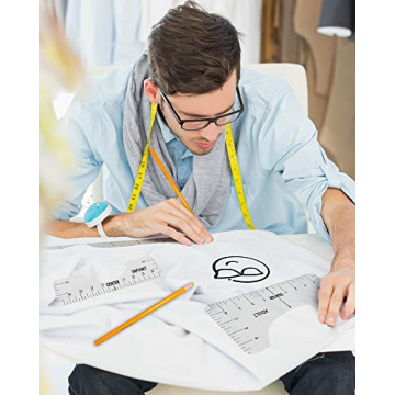 Mildsun T-Shirt Ruler Tool for Perfect Design Alignment