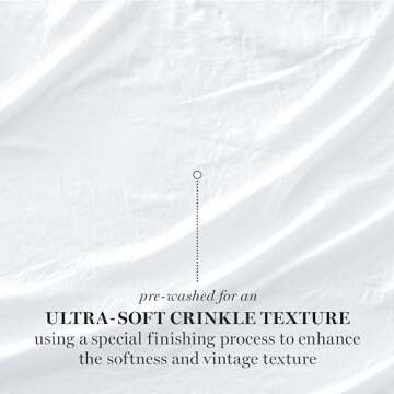 Martha Stewart Ultra Soft Brushed and Washed Microfiber 4 Piece Sheet Set for Luxurious Comfort