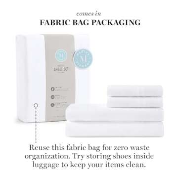 Martha Stewart Ultra Soft Microfiber Sheet Set - Cozy Comfort