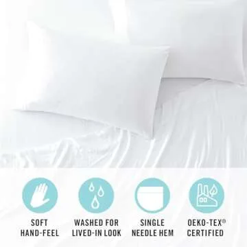 Martha Stewart Ultra Soft Microfiber Sheet Set - Cozy Comfort