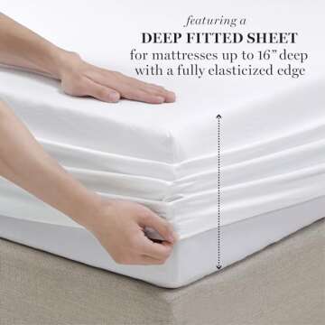 Martha Stewart Ultra Soft Microfiber Sheet Set - Cozy Comfort