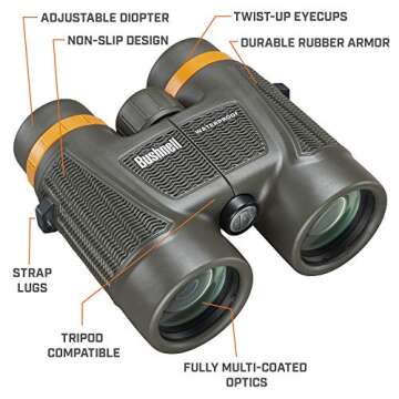 Bushnell H2O Xtreme 10x42 Waterproof Binoculars