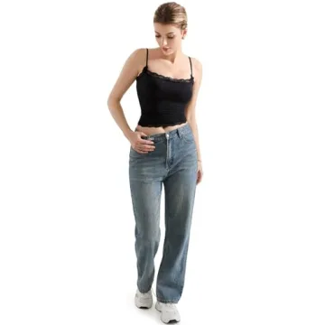 Stylish Double Lined Lace Camisole Tops for Women