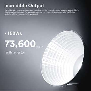 Godox SL150W III Ultra Silent LED Light with FX Effects