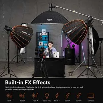 Godox SL150W III Ultra Silent LED Light with FX Effects