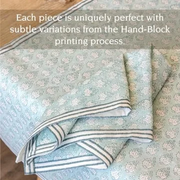 Over&Back Hand-Blocked Cotton Napkins for Any Occasion