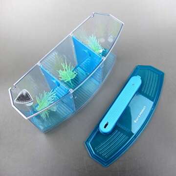 Alfie Pet Baird Betta Aquarium Kit - Stylish & Compact Setup