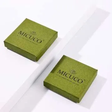 micuco Gold Hoop Earrings for Women - Lightweight & Elegant