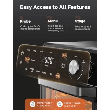 NuWave Primo Grill Oven Combo for Healthy Cooking