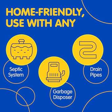 Plink Garbage Disposal Cleaner, Freshener & Odor Removing Balls, Easy to Use, Fresh Lemon Scent, 40 Count