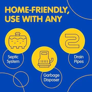 Plink Garbage Disposal Cleaner, Freshener & Odor Removing Balls, Easy to Use, Fresh Lemon Scent, 40 Count