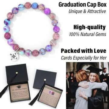 THEMEROL Graduation Gifts Bracelet for Her - Class of 2025