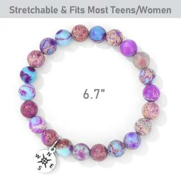 THEMEROL Graduation Gifts Bracelet for Her - Class of 2025