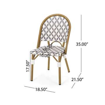 Christopher Knight Home Anastasia Bistro Chairs Set of 2