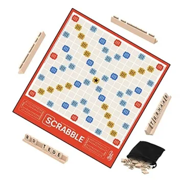 Scrabble Board Game - Fun Family Game for 2-4 Players