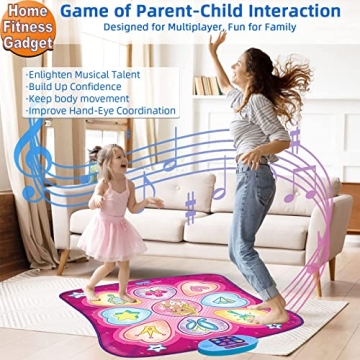 SUNLIN Dance Mat - Fun LED Dance Game Toy for Kids