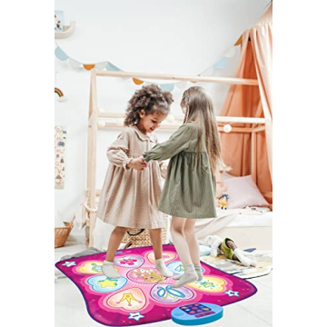 SUNLIN Dance Mat - Fun LED Dance Game Toy for Kids
