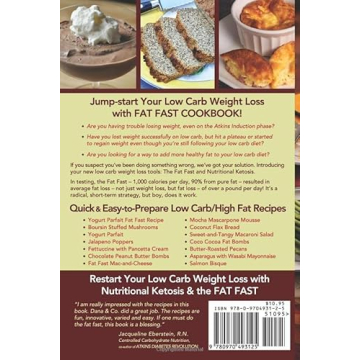 Fat Fast Cookbook for Easy Low Carb Weight Loss