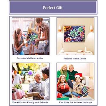 Paint by Numbers Kit - DIY Art for All Ages, 16x20 Inch