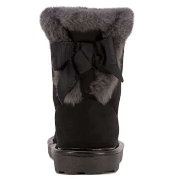 Chic London Fog Toddler Girls Winter Boots for Comfort
