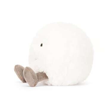 Jellycat Amuseables Snowball Plush Toy - 4 inches