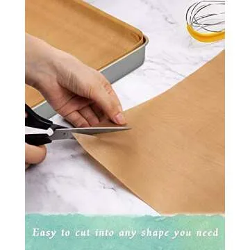 Gwybkq Teflon Sheet for Heat Press Mats 3 Pack 12’’x16’’ Non Stick Heat Transfer Paper Heat Resistant Craft Mat