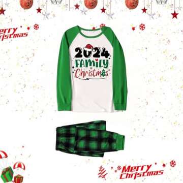 Pijamas navideñas, Christmas Pajamas Matching Family Couples Pjs Sets Plus Size Holiday Outfits Cotton Satin Silk Pijamas Navideñas Familiares 2024 Thanksgiving Festival Red Black Plaid Pants