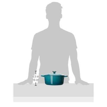 Le Creuset Enameled Cast Iron Dutch Oven, 7.25 qt