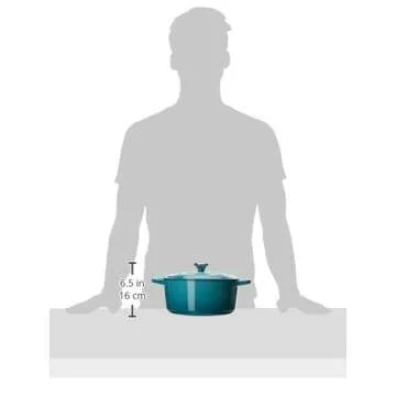 Le Creuset Enameled Cast Iron Dutch Oven, 7.25 qt