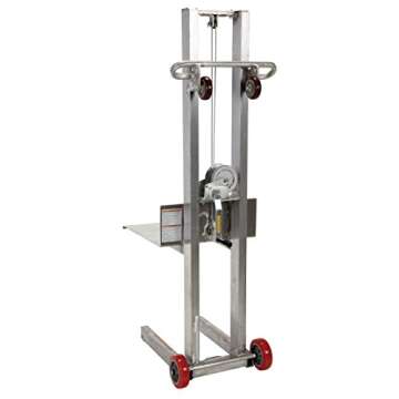 Vestil ALLW-2020-FW Aluminum Lite Load Lift Winch for Heavy Loads