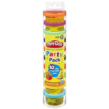 Play-Doh Party Pack 10 Colorful Cans for Kids Creativity