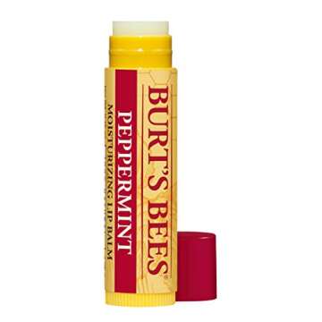 Burt's Bees Peppermint Lip Balm: Hydrate & Refresh All Day