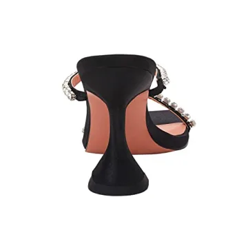 VETASTE Women's Square Toe Heeled Sandals for Weddings Parties