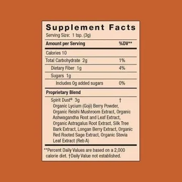 Moon Juice Spirit Dust for Enhanced Mood and Wellbeing