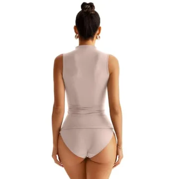 EasyGala Double Lined Fitted Tank Top for Stylish Women