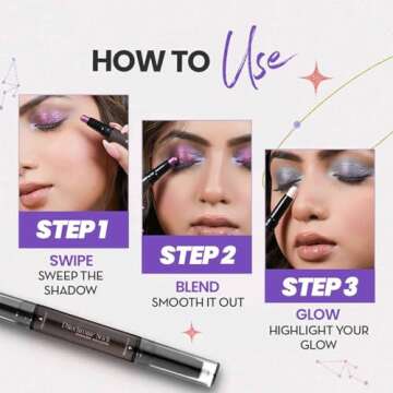 CHARMACY Multichrome Cream Eyeshadow Stick - 2 In 1