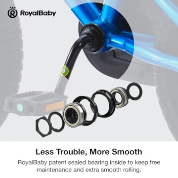 RoyalBaby Freestyle Kids Bike 14 Inch for Ages 3-5